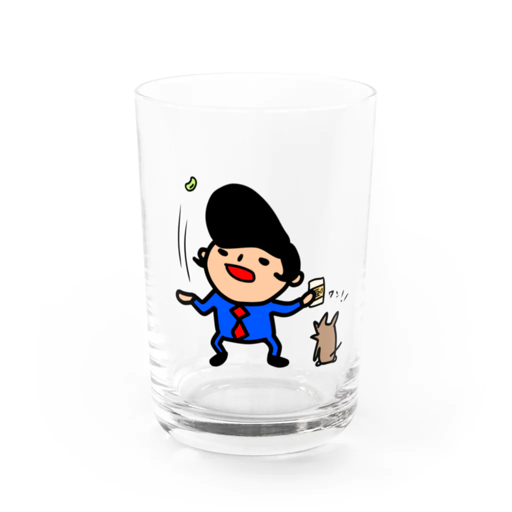 momino studio SHOPの曲食べ Water Glass :front