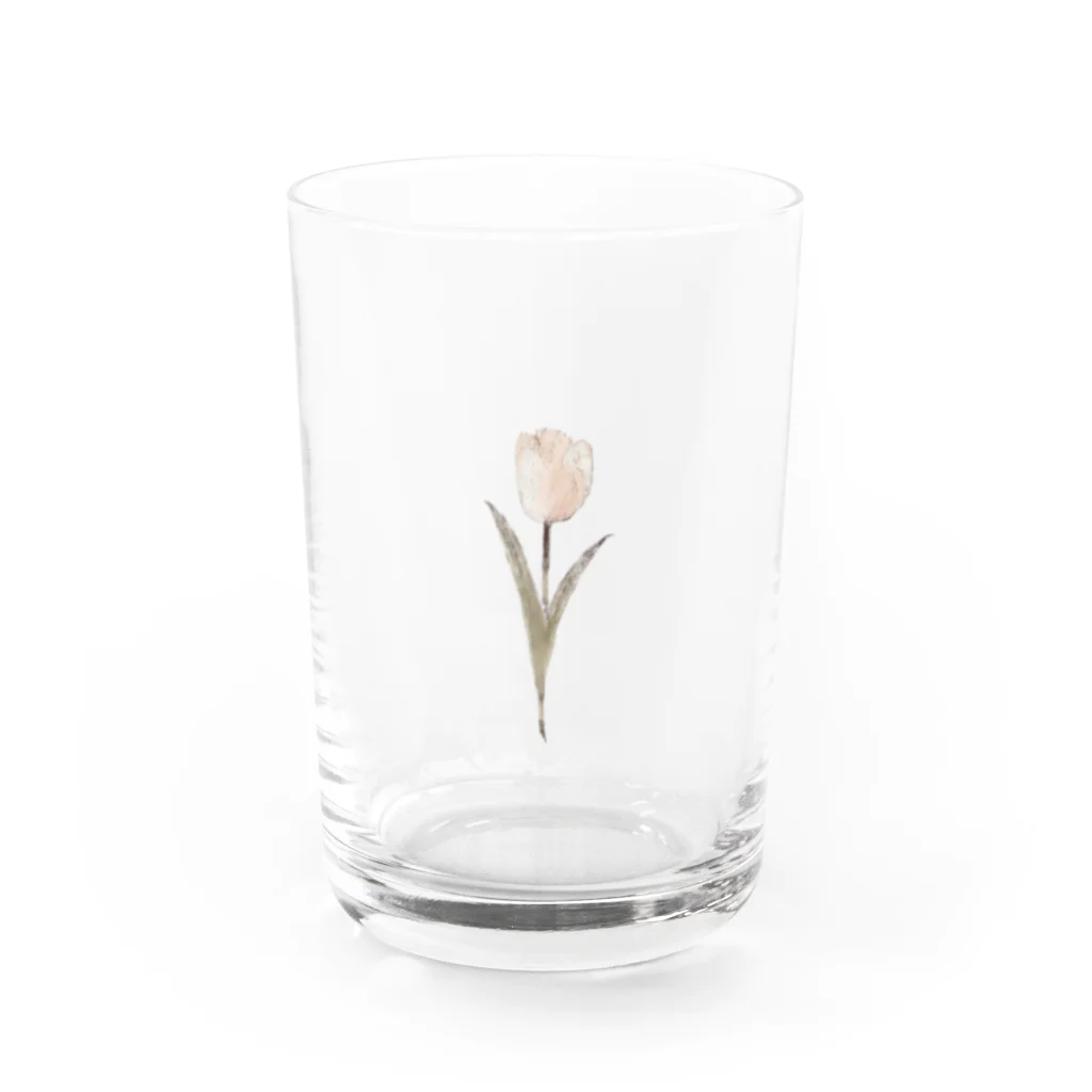 rilybiiの*airy sugar antique flower Water Glass :front