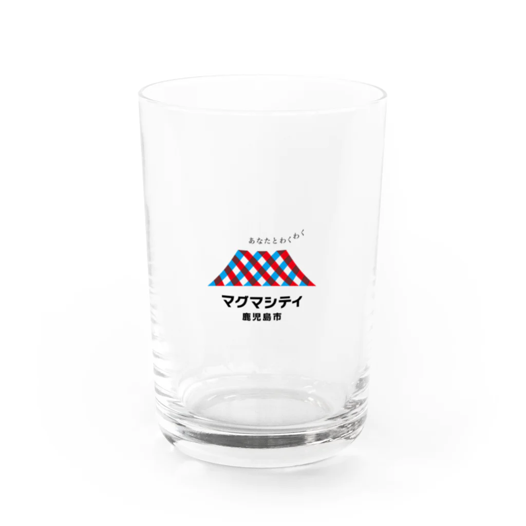 マグマシティ鹿児島市公式グッズショップのマグマシティグッズ（日本語版） Water Glass :front