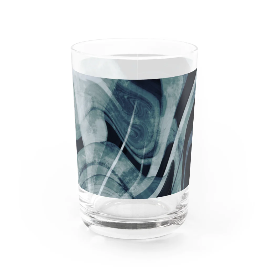 Cana’sアトリエのMonochrome  Water Glass :front