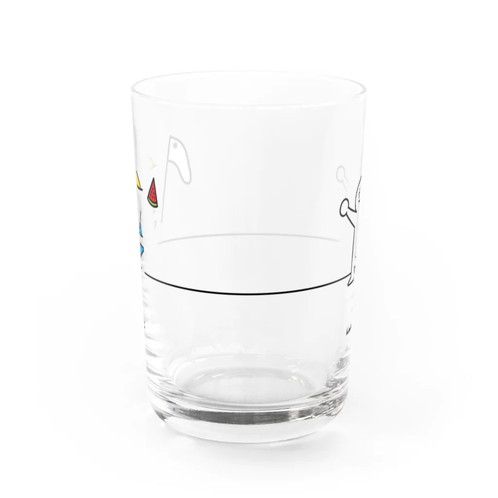 hinerutojar clubの002_かさねて夏満喫 Water Glass :front