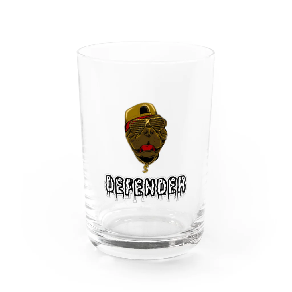 🐾DEFENDER 🐾のDEFENDER  Water Glass :front