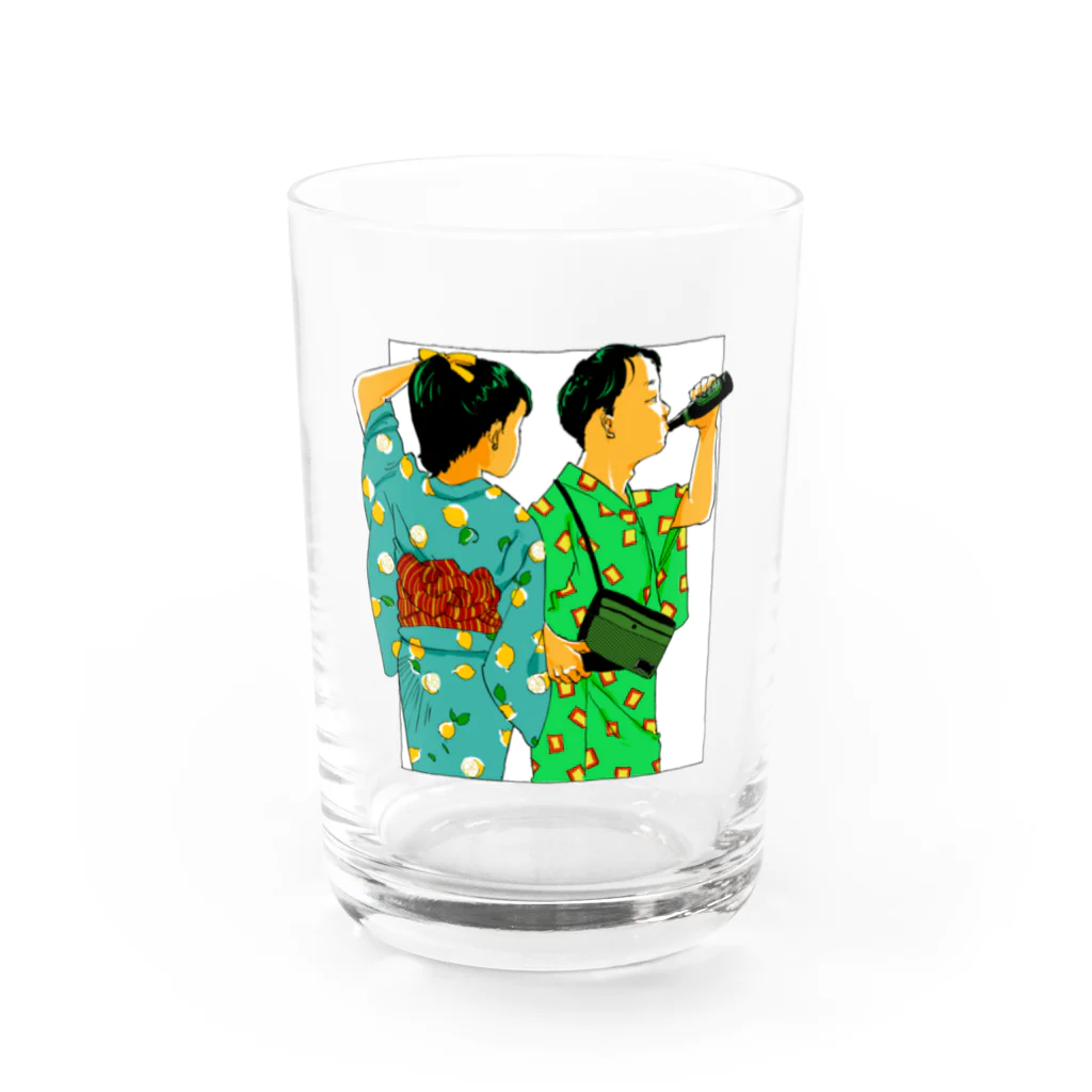 𝙙𝙖𝙞𝙗𝙪𝙩𝙯のactivesummer Water Glass :front