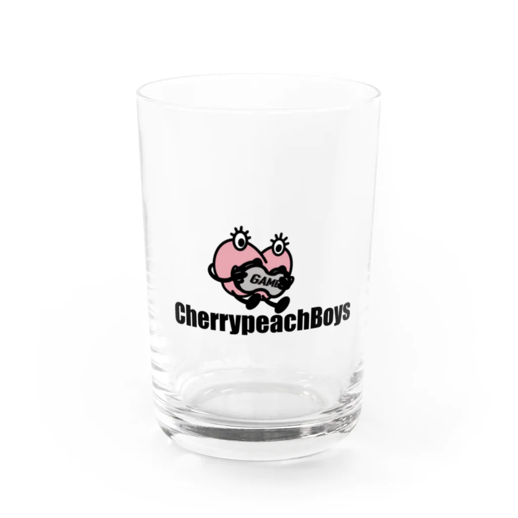 CherrypeachBoys [二階堂]のLipchan playing game ver Logo入り Water Glass :front