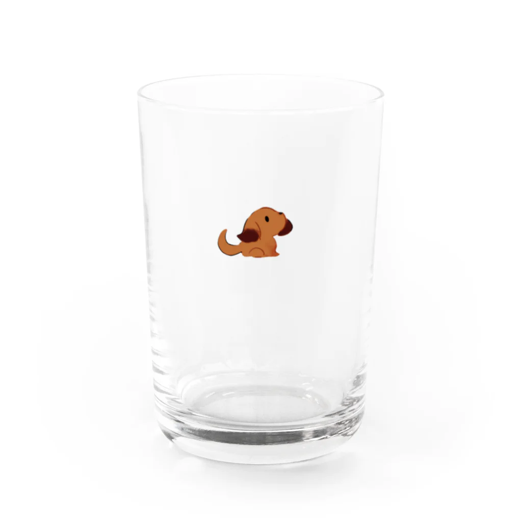 エランド🐕のチロルぐっず Water Glass :front