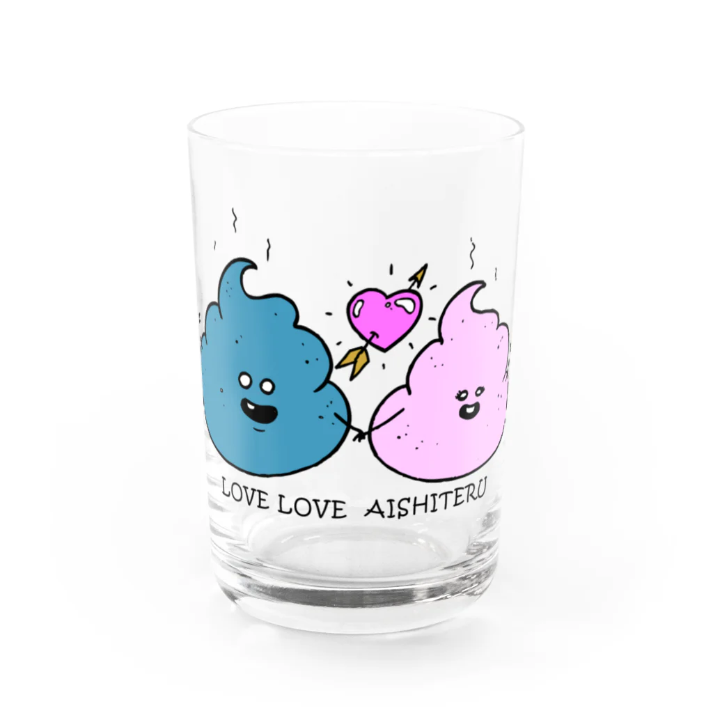 JOKERS FACTORYのAISHITERU Water Glass :front