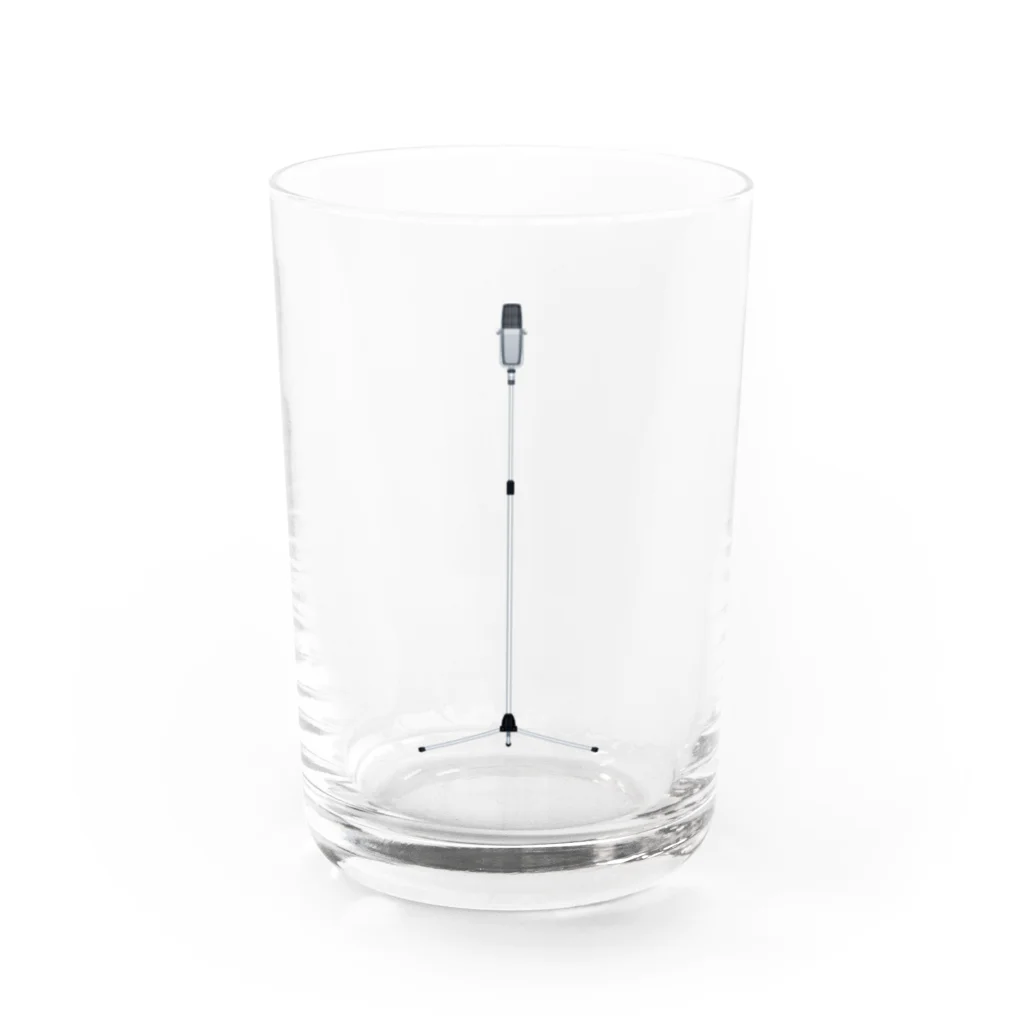 kimchinのセンターマイク　ライブや漫才のイメージ Water Glass :front