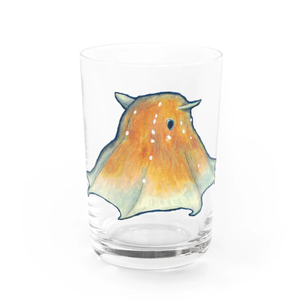 森図鑑の[森図鑑] メンダコ1匹バージョン Water Glass :front