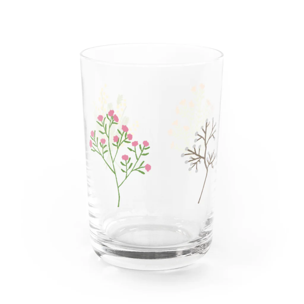 かぼすだちのお店のかわいい植物 Water Glass :front