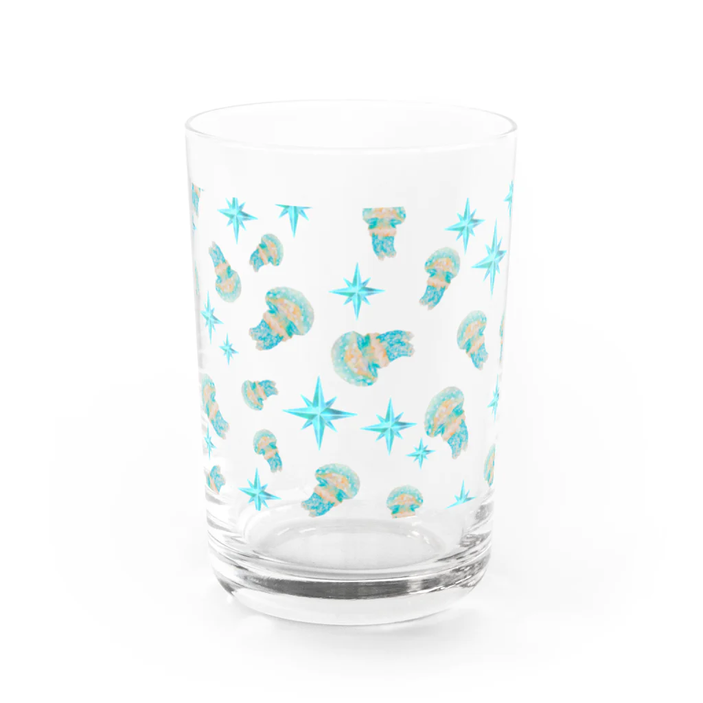 栖（すみか）＠天体観測展 通販 7/24 21時 - 8/7 21時のタコクラゲを飼う Water Glass :front