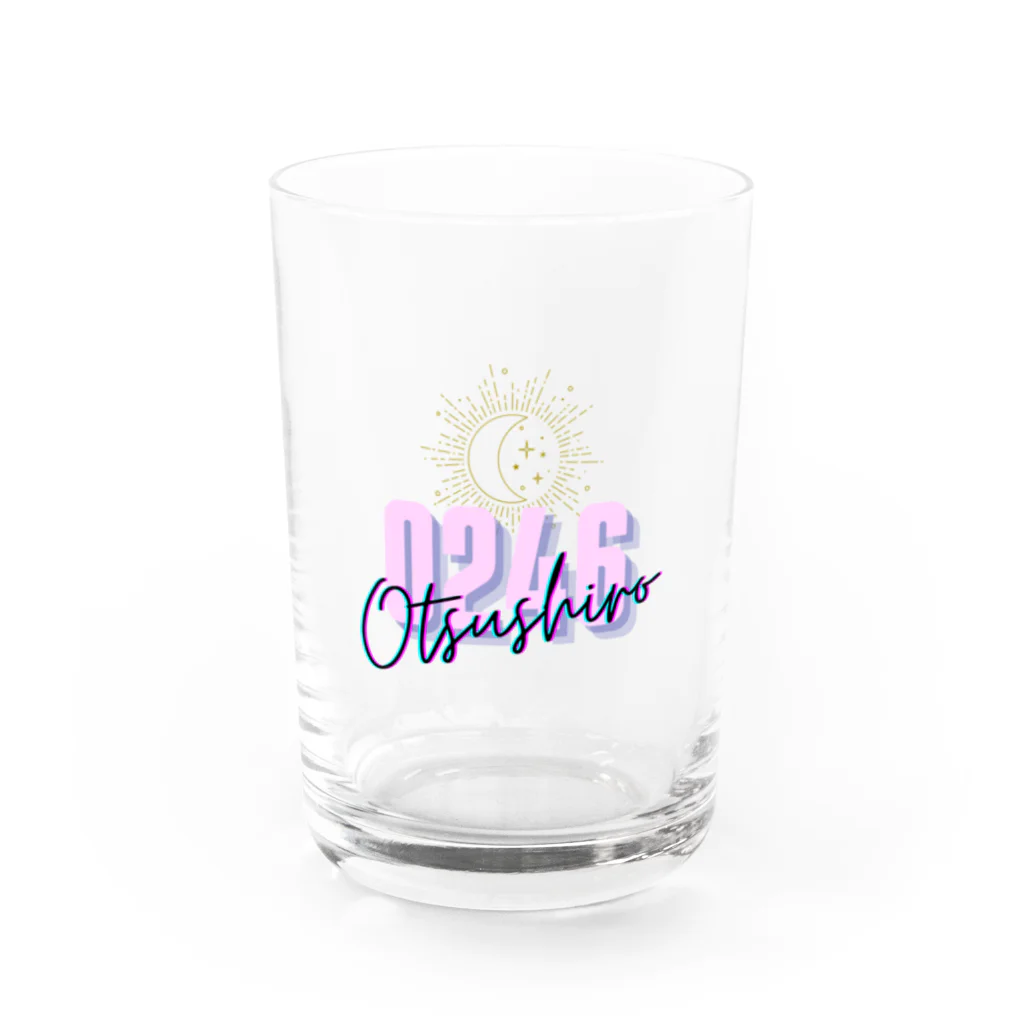 StyleCubeOfficialの今日も1日おつしろ、カンパイ！ グラス Water Glass :front