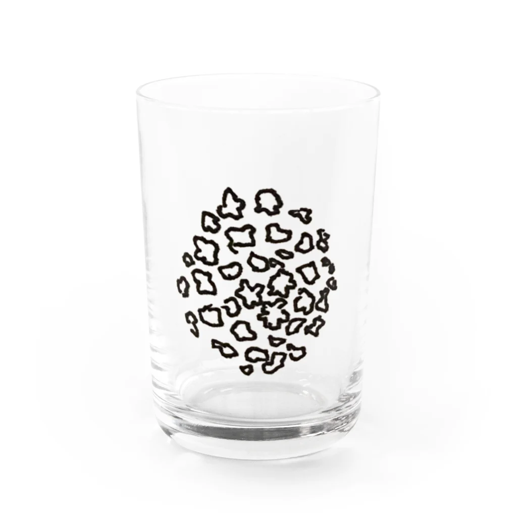 kaneko_aoiのkin(エダナシツノホコリ) Water Glass :front