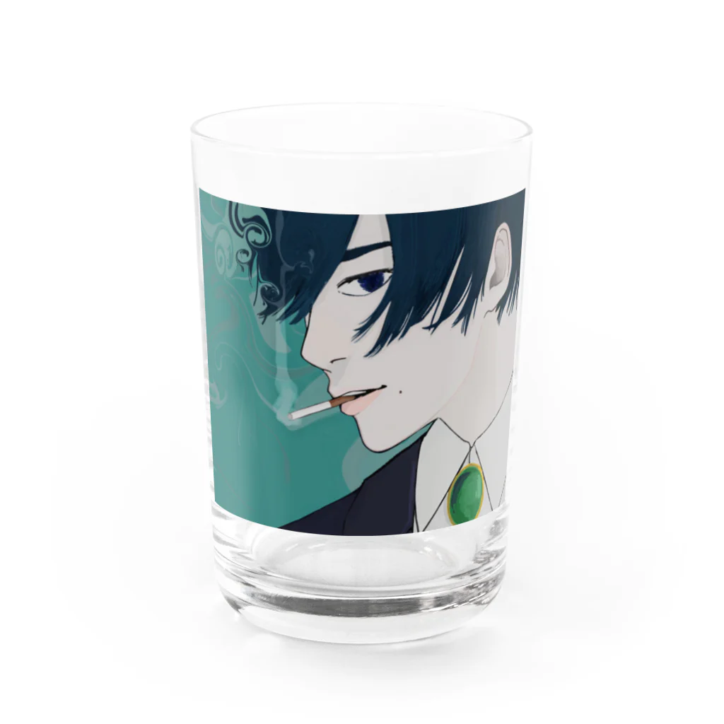 荒波のお店のWater Glass :front