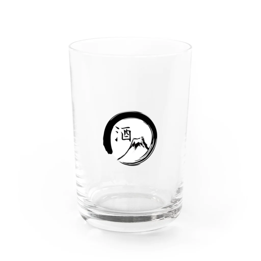 Genussmittelの山梨・日本酒同好会グッズ Water Glass :front