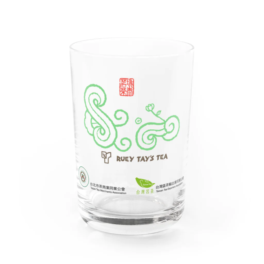 台湾茶の るいたいちゃそう 瑞泰茶荘のるいたいちゃそう Water Glass :front