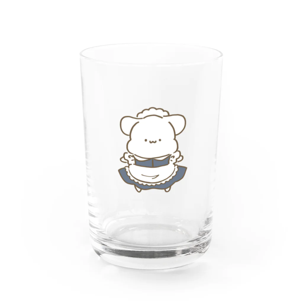 モフのメイドモフ Water Glass :front