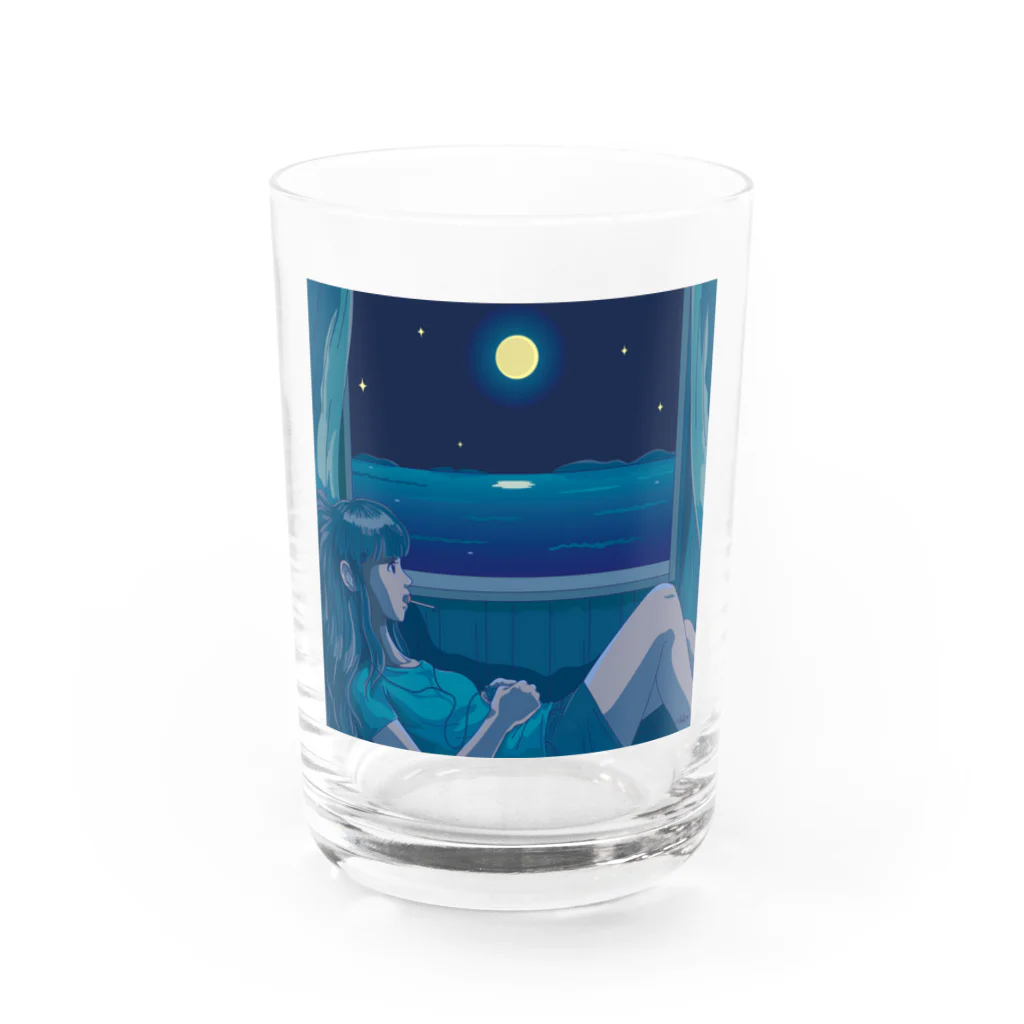 森モラルの海が消えるまで Water Glass :front