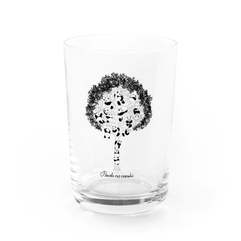 夏本季実のパンダのなる木 Water Glass :front