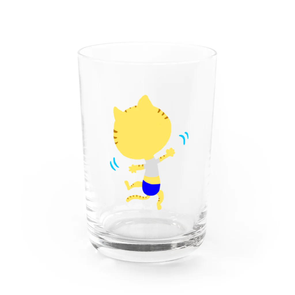 kayoko-Aのねこくんとダンス Water Glass :front