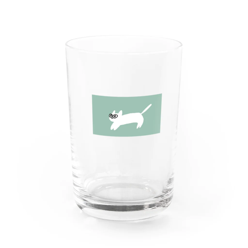 いのちこっぱみじん屋さんの通常運転キャット Water Glass :front