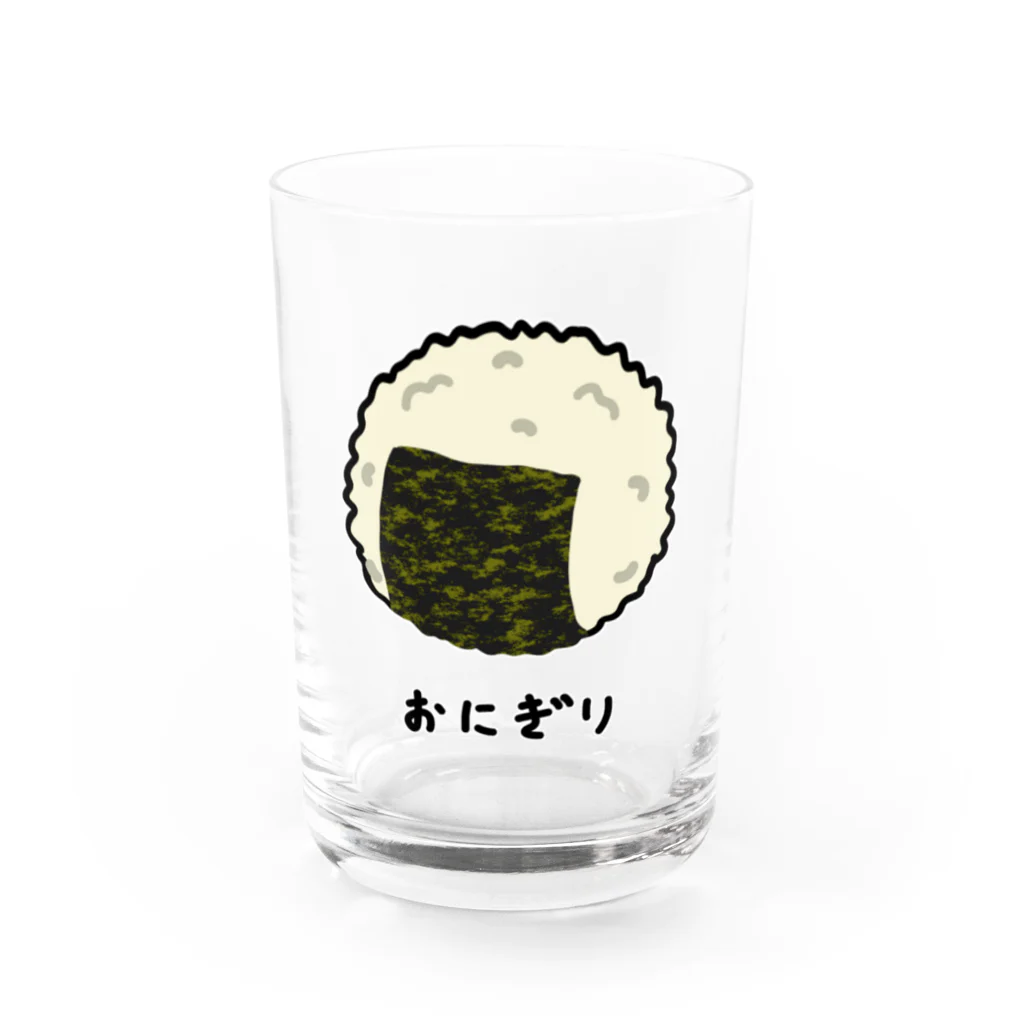 脂身通信Ｚのまるいおにぎり♪220801 Water Glass :front