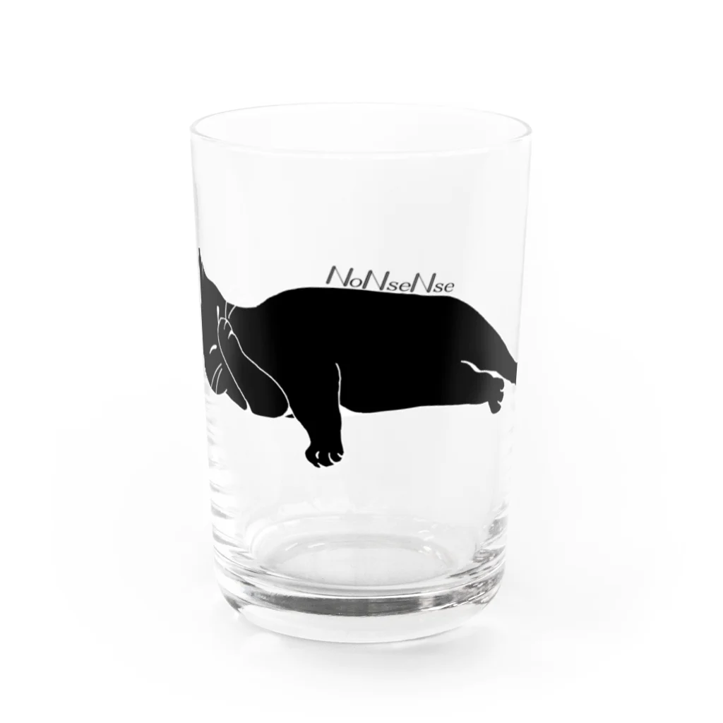 NoNseNseのNNN-NEKO Water Glass :front