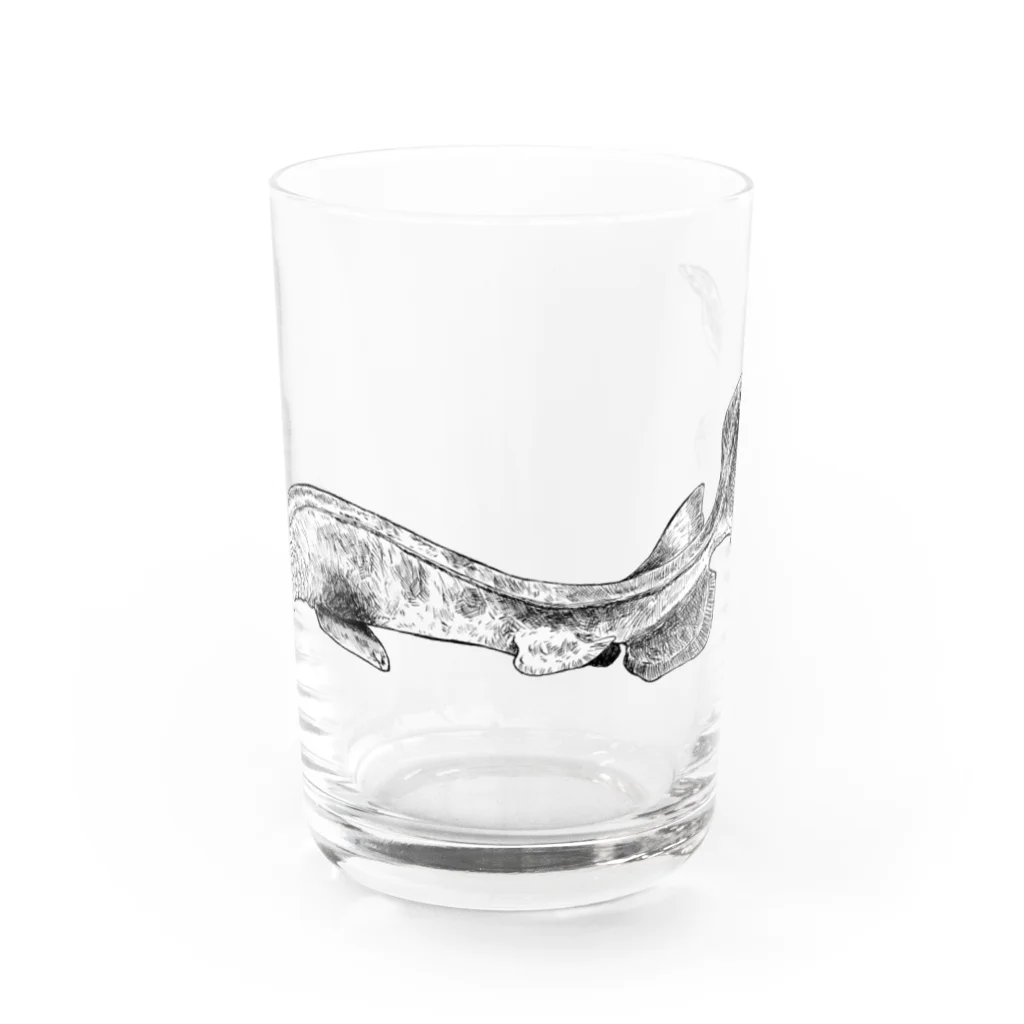 nemunoki paper itemのラブカ Water Glass :front