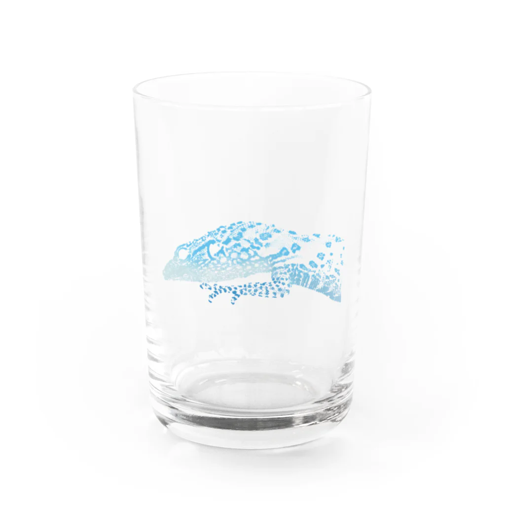 いちかわのコバルトツリーモニター Water Glass :front