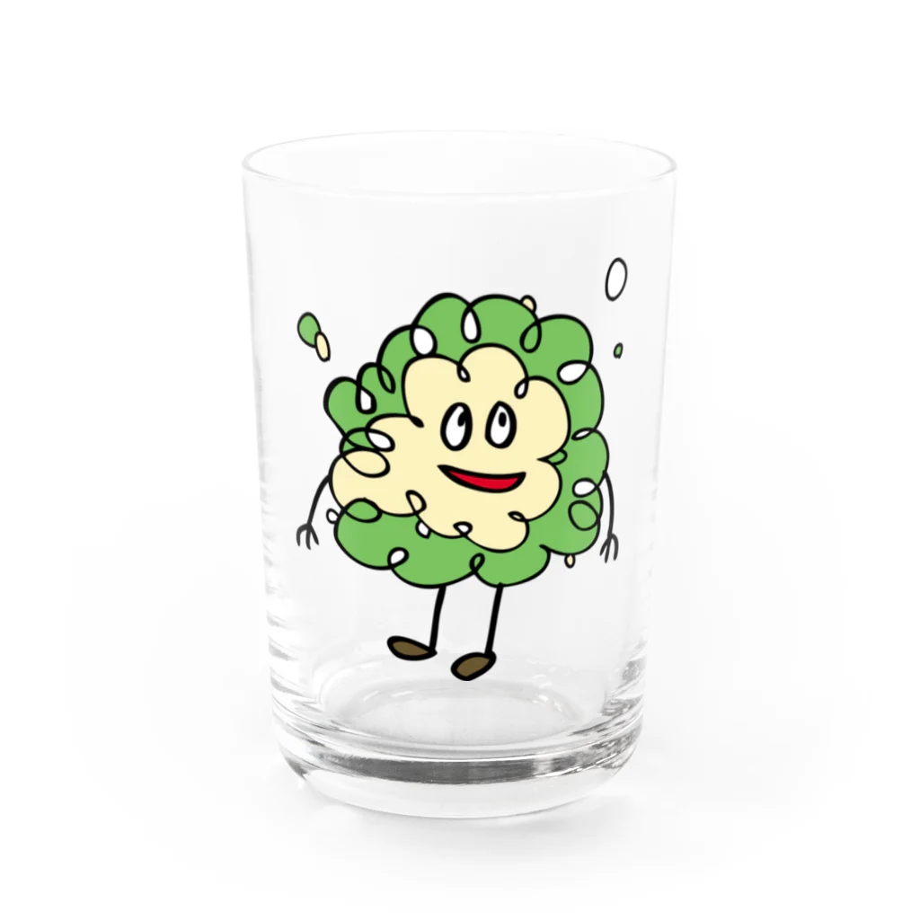 n_airのクリームソーダ Water Glass :front