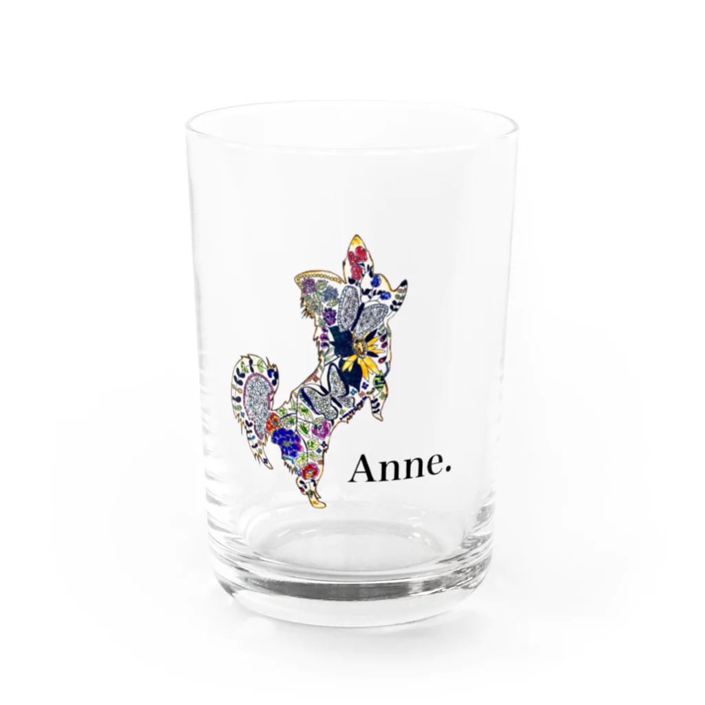 Anne.のAnne.  グラス前面