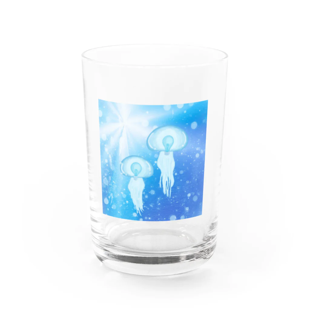 KIKITEKI_LABORATORYの電球海月 Water Glass :front