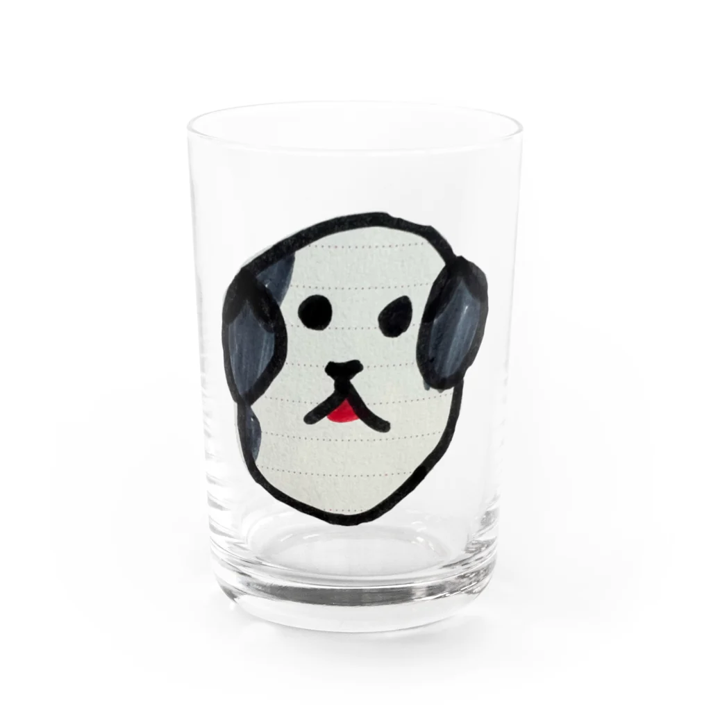 温泉♨︎行くやつの犬 Water Glass :front