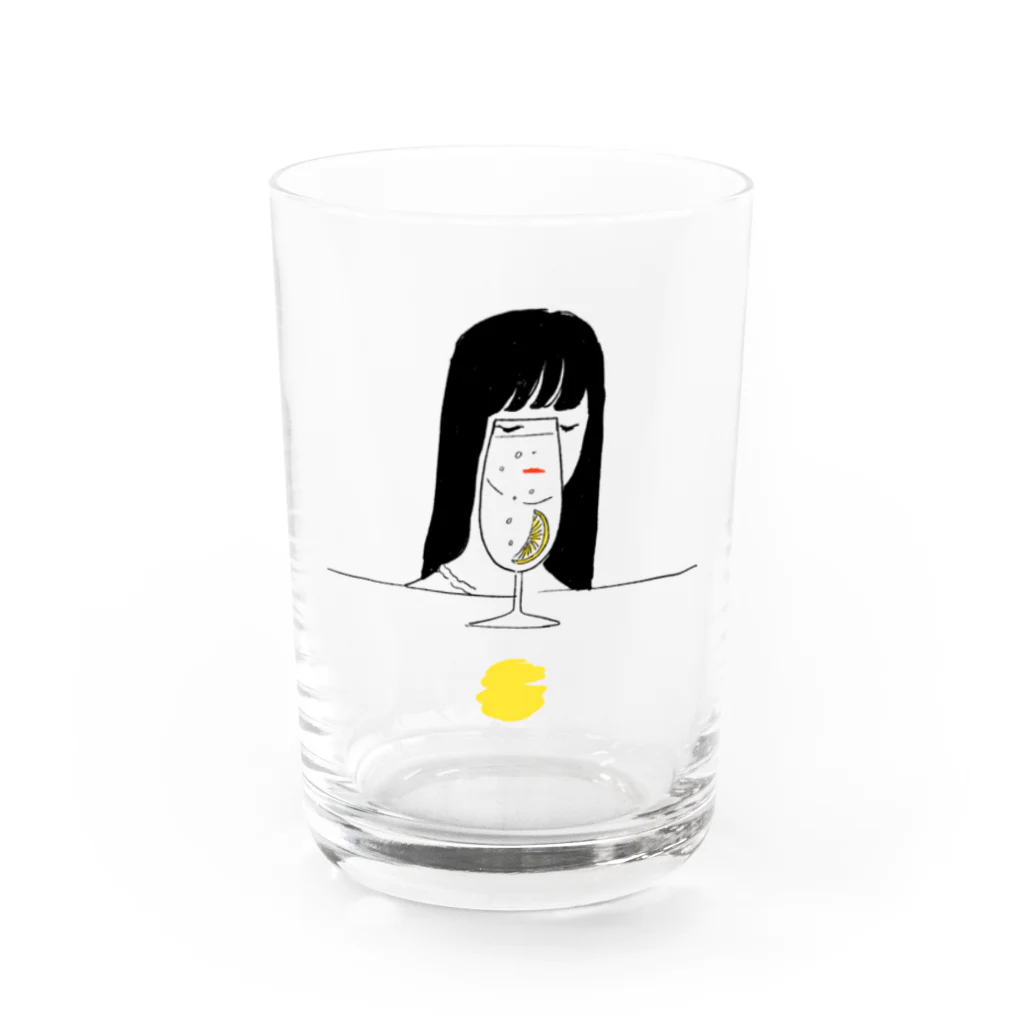 oyasmurの檸檬月 Water Glass :front