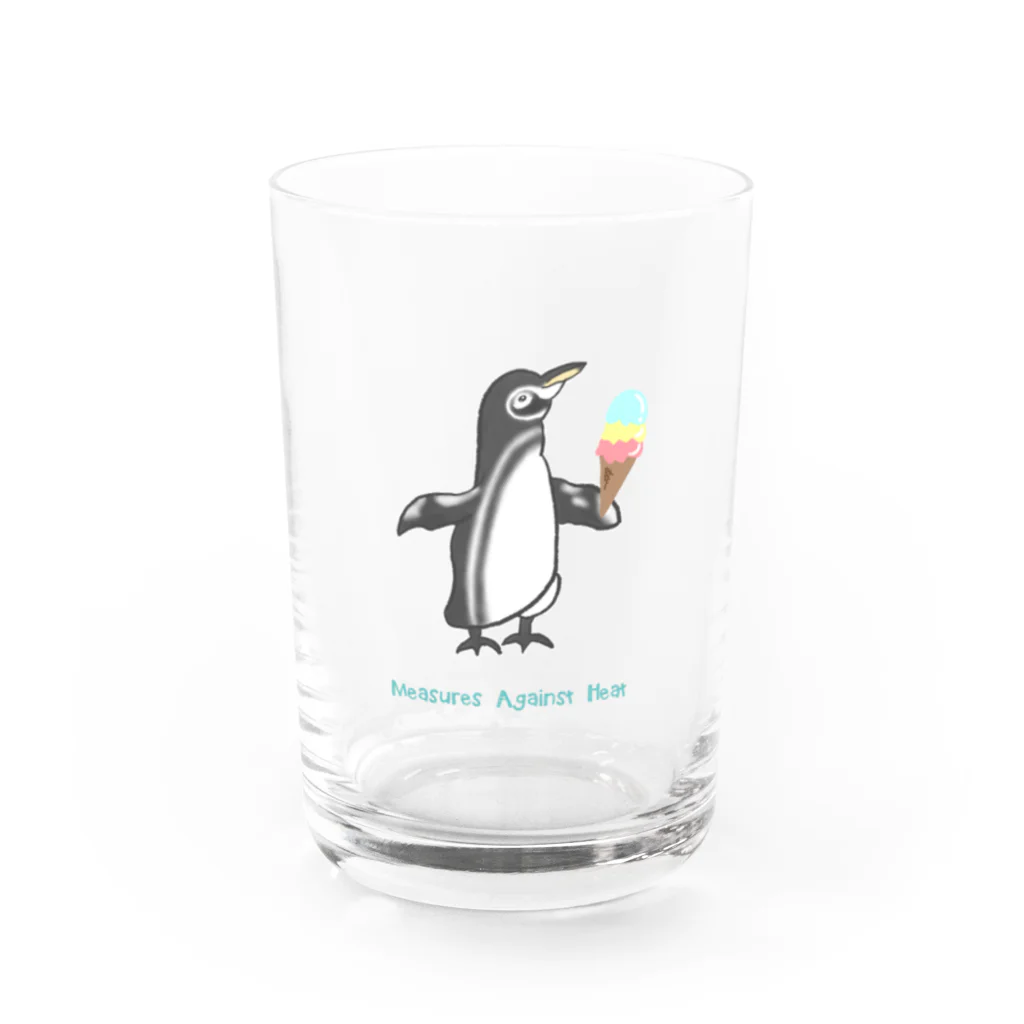 SAYA-sayaのガラパゴスペンギン Water Glass :front