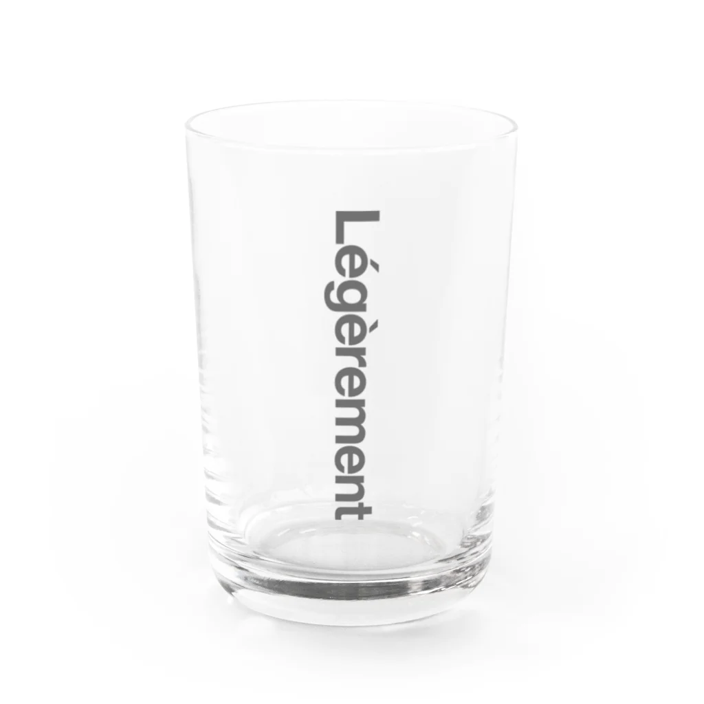 LégèrementのLégèrement-tate Water Glass :front