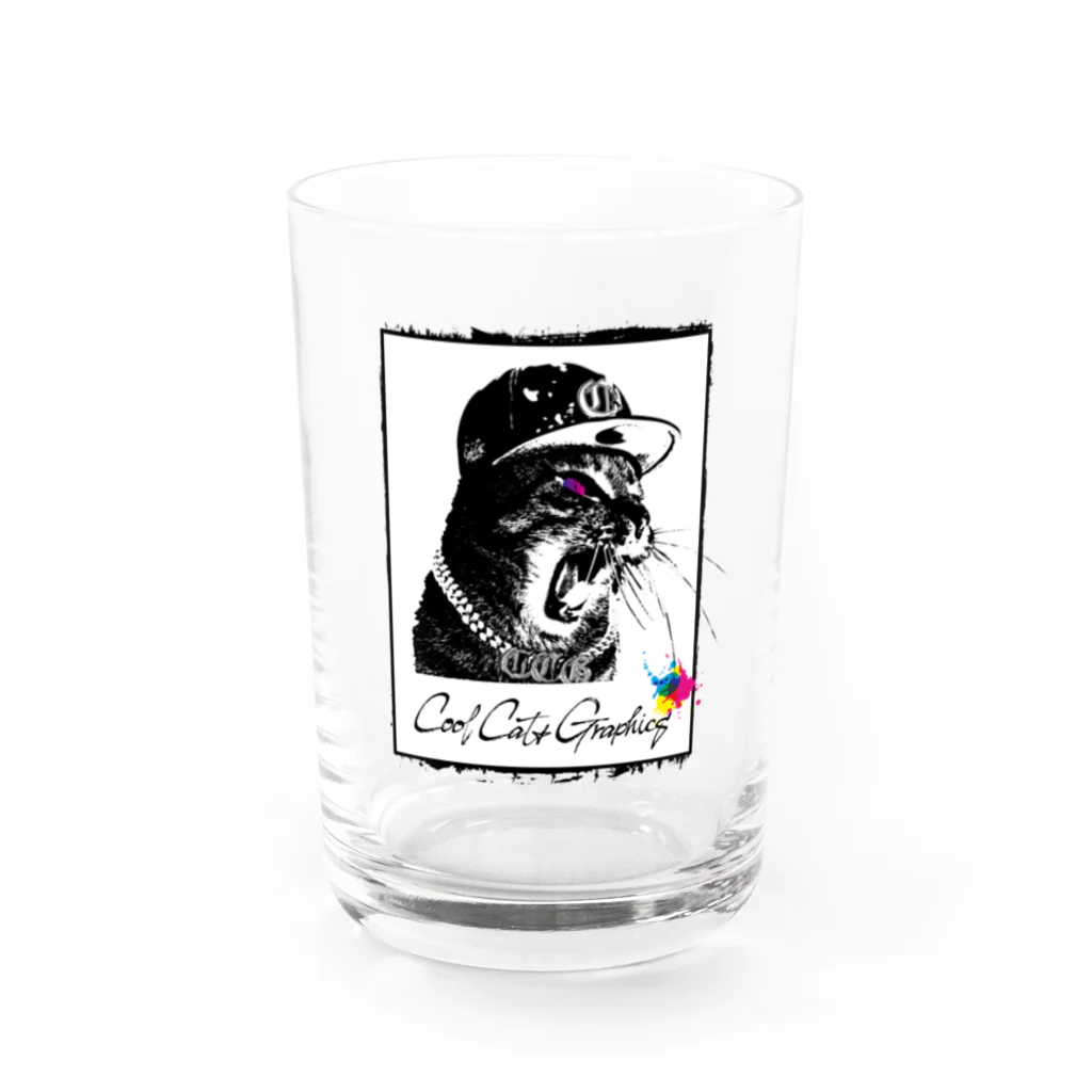 COOL CAT★GRAPHICSのCOOL CAT★GRAPHICS　CCG-003　HIPHOPバージョン Water Glass :front