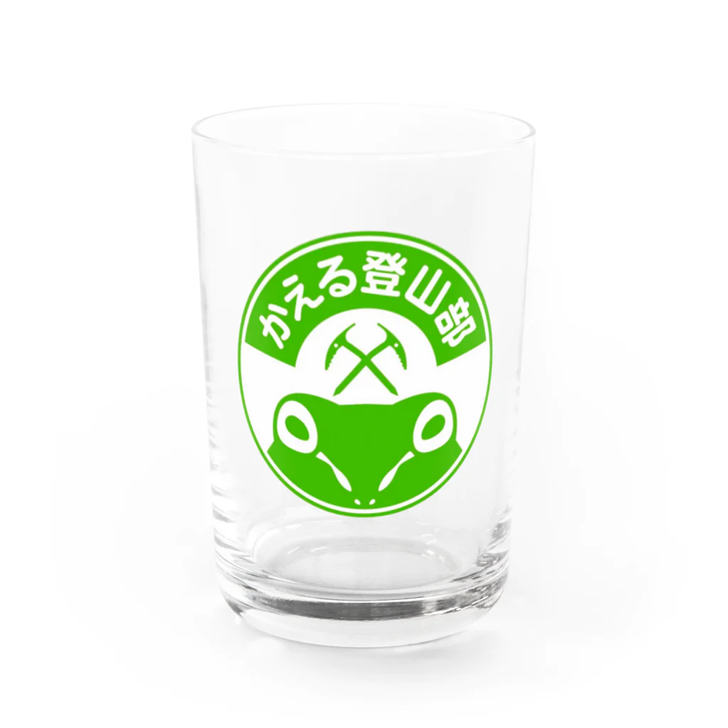 かえる登山部のかえる登山部 Water Glass :front