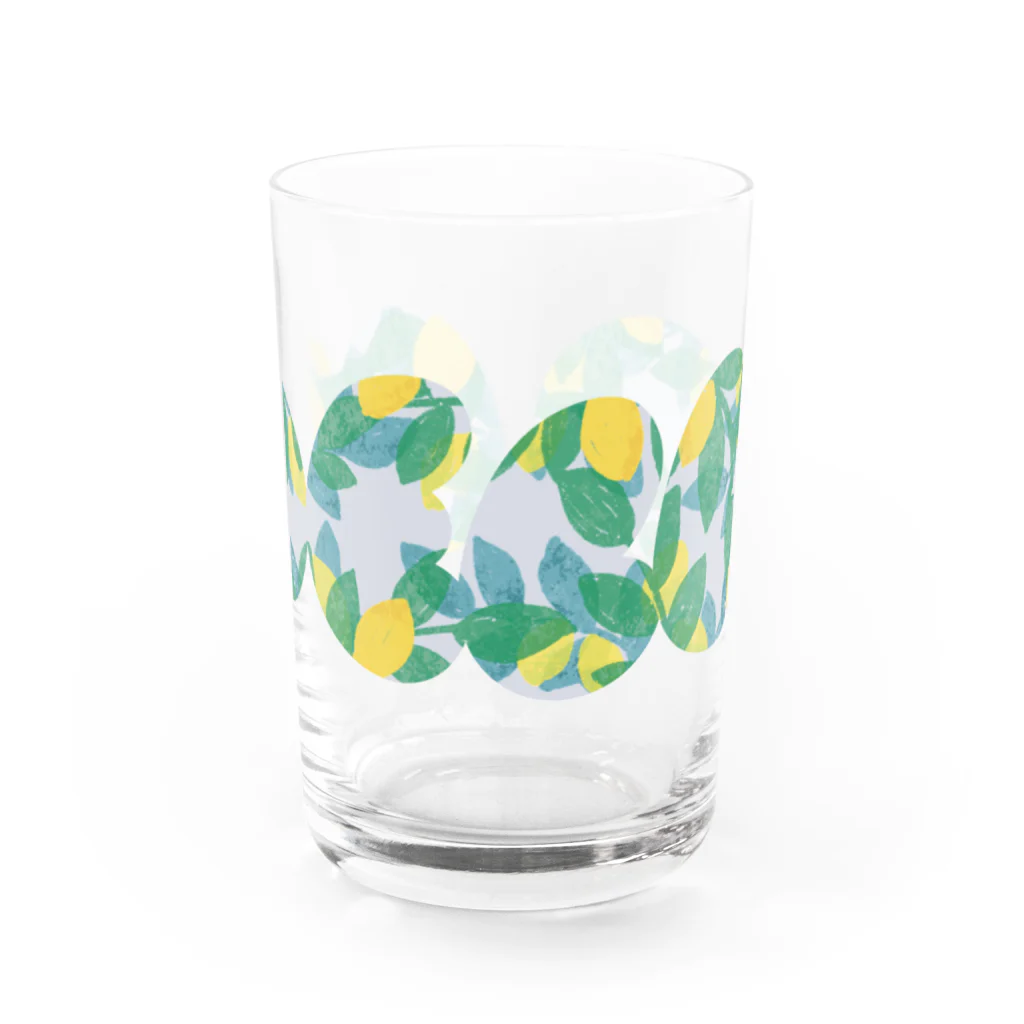 TOMOS martのHELLO檸檬 Water Glass :front