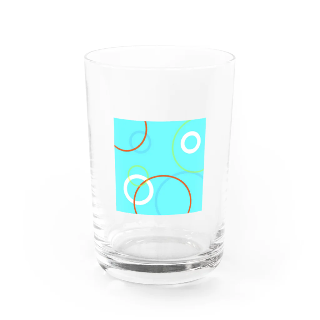 🍊みかんの泡あわ Water Glass :front