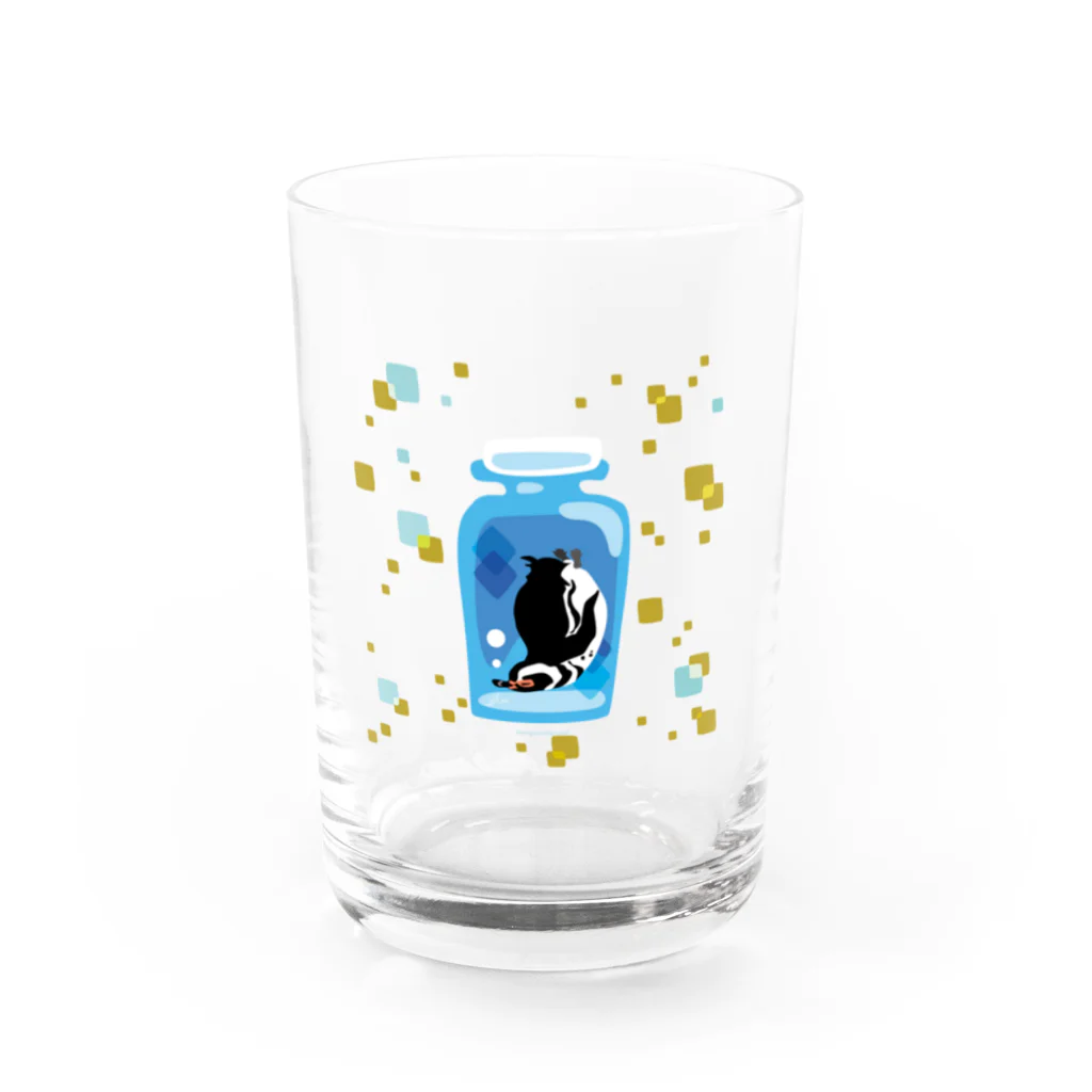 ペンギンパカリのペンギンの瓶詰めM Water Glass :front