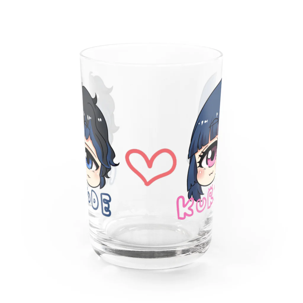 ☆海月＆海星☆ショップのひとくら☆カップ Water Glass :front