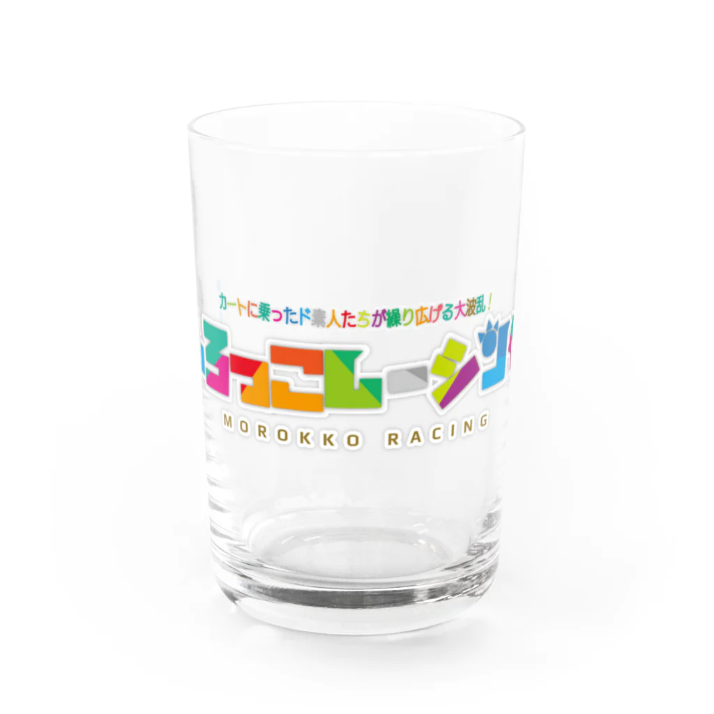 もろっこレーシングのもろっこレーシングLOGO Water Glass :front