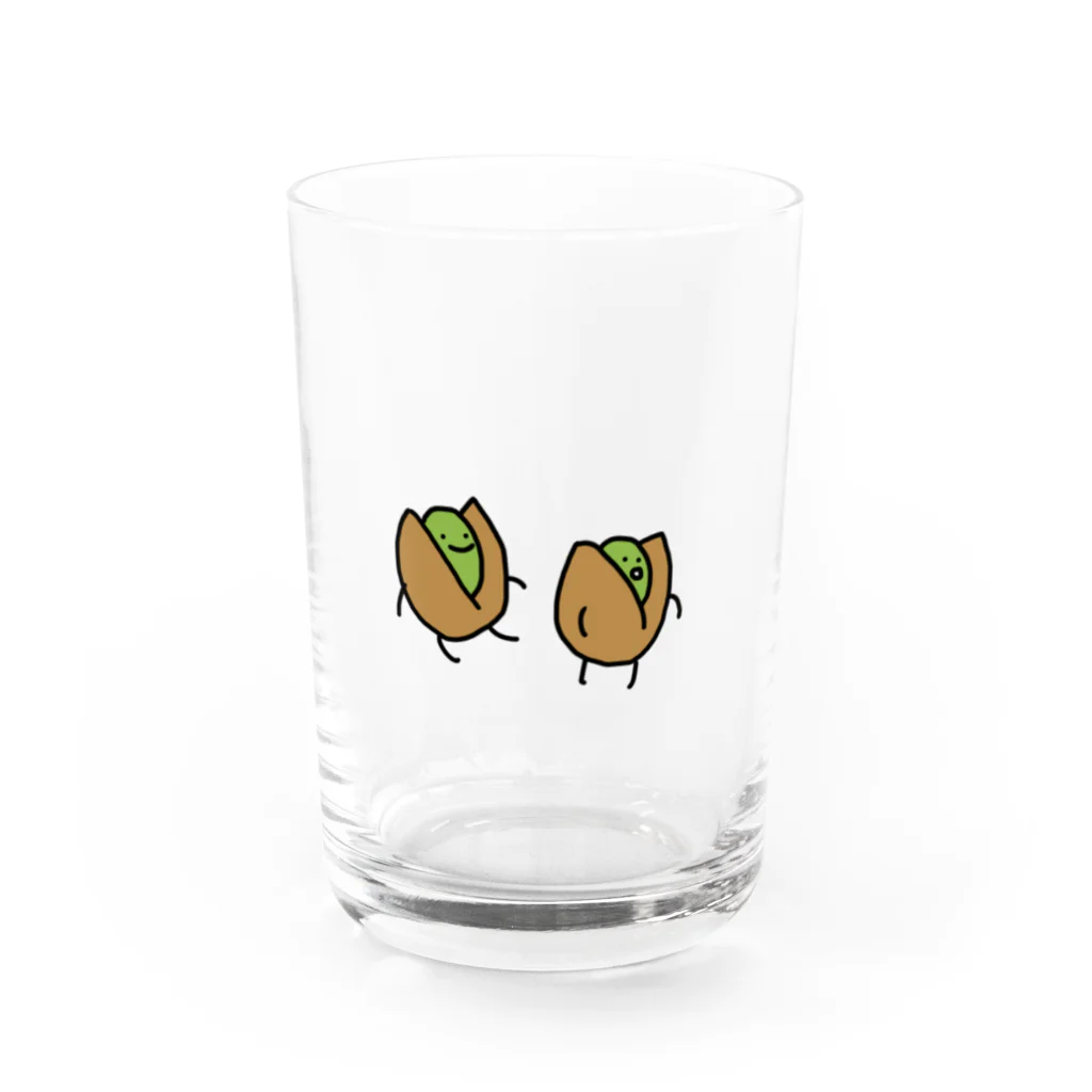 ちゃんかなの親知らずのピスタチオ Water Glass :front