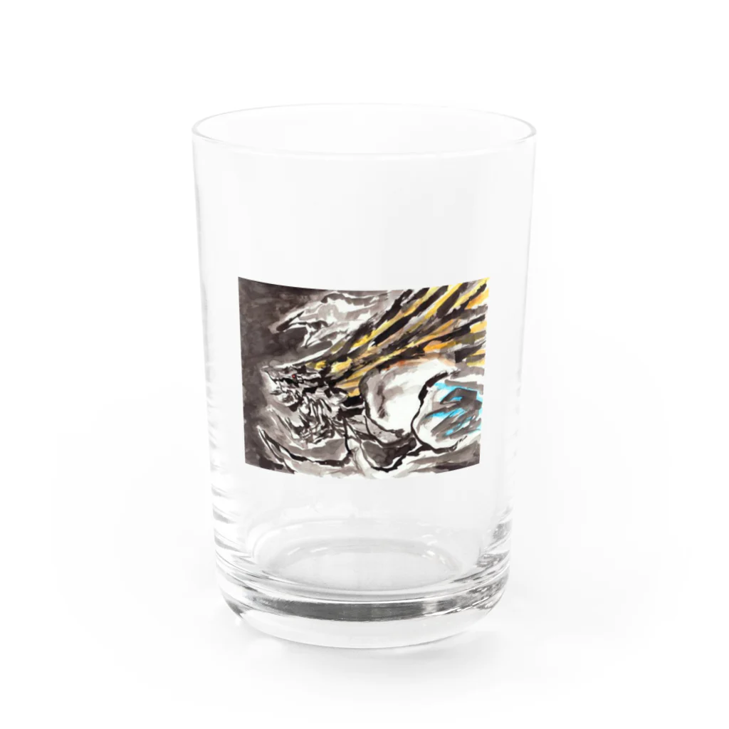 jusanryuの黒竜 Water Glass :front