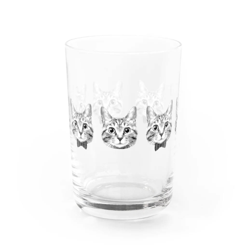 magicalcats雑貨店(マジカルキャッツ雑貨店)の7つ子にゃん！ Water Glass :front