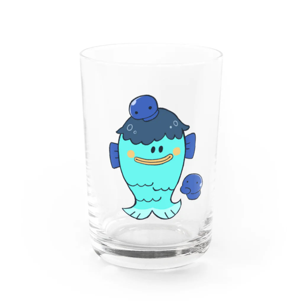 友唯の友唯 オリジナルキャラクター  Water Glass :front