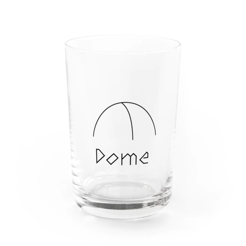 Dawn and Duskのドーム派 Water Glass :front