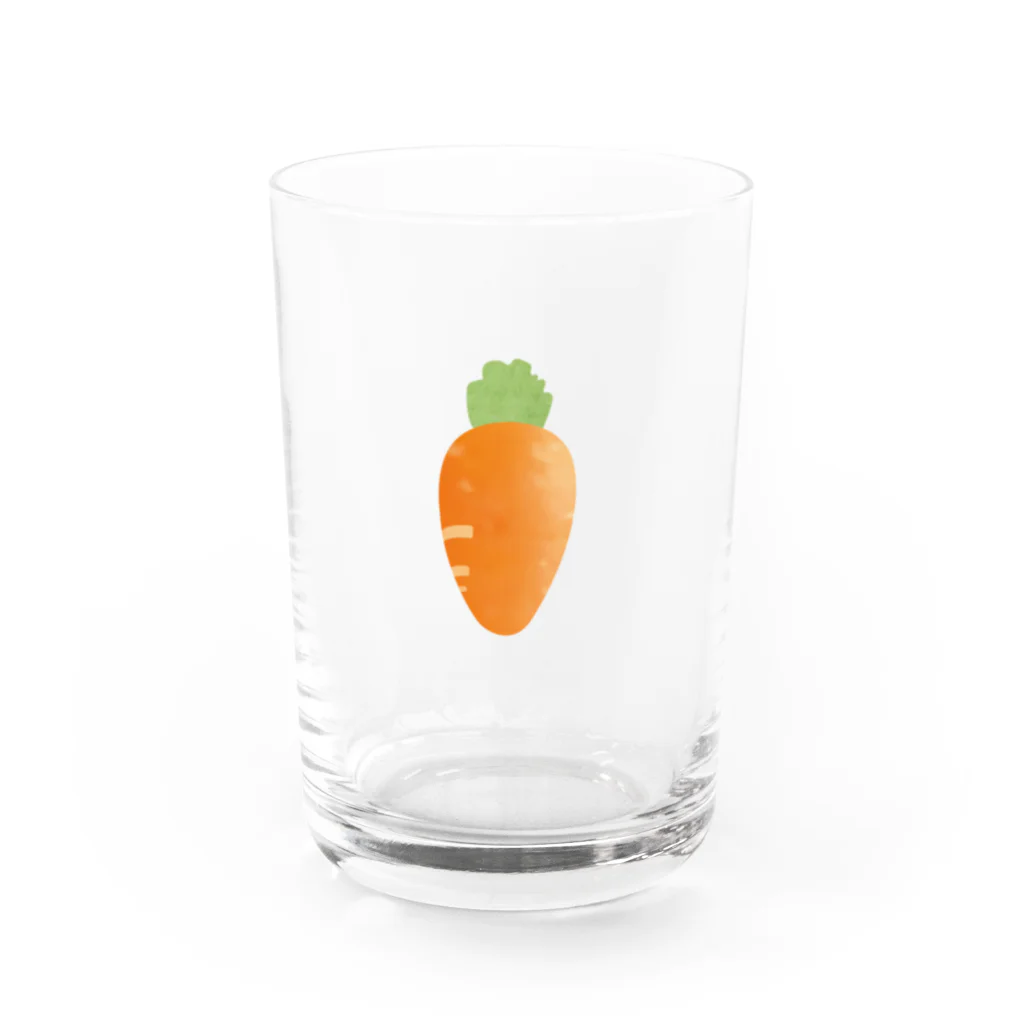 さんぽ / sampoのにんじん Water Glass :front