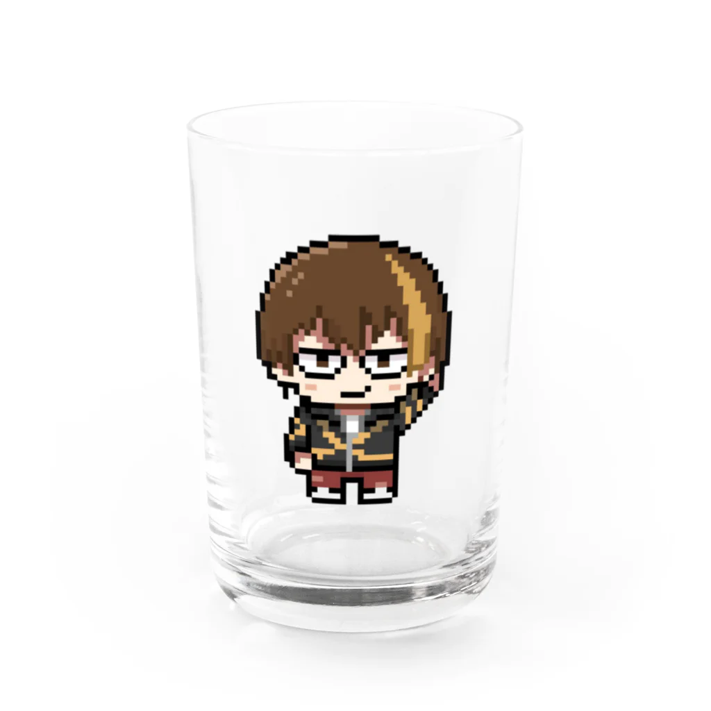 竹相カギのゴミフリマのドットカギさん Water Glass :front