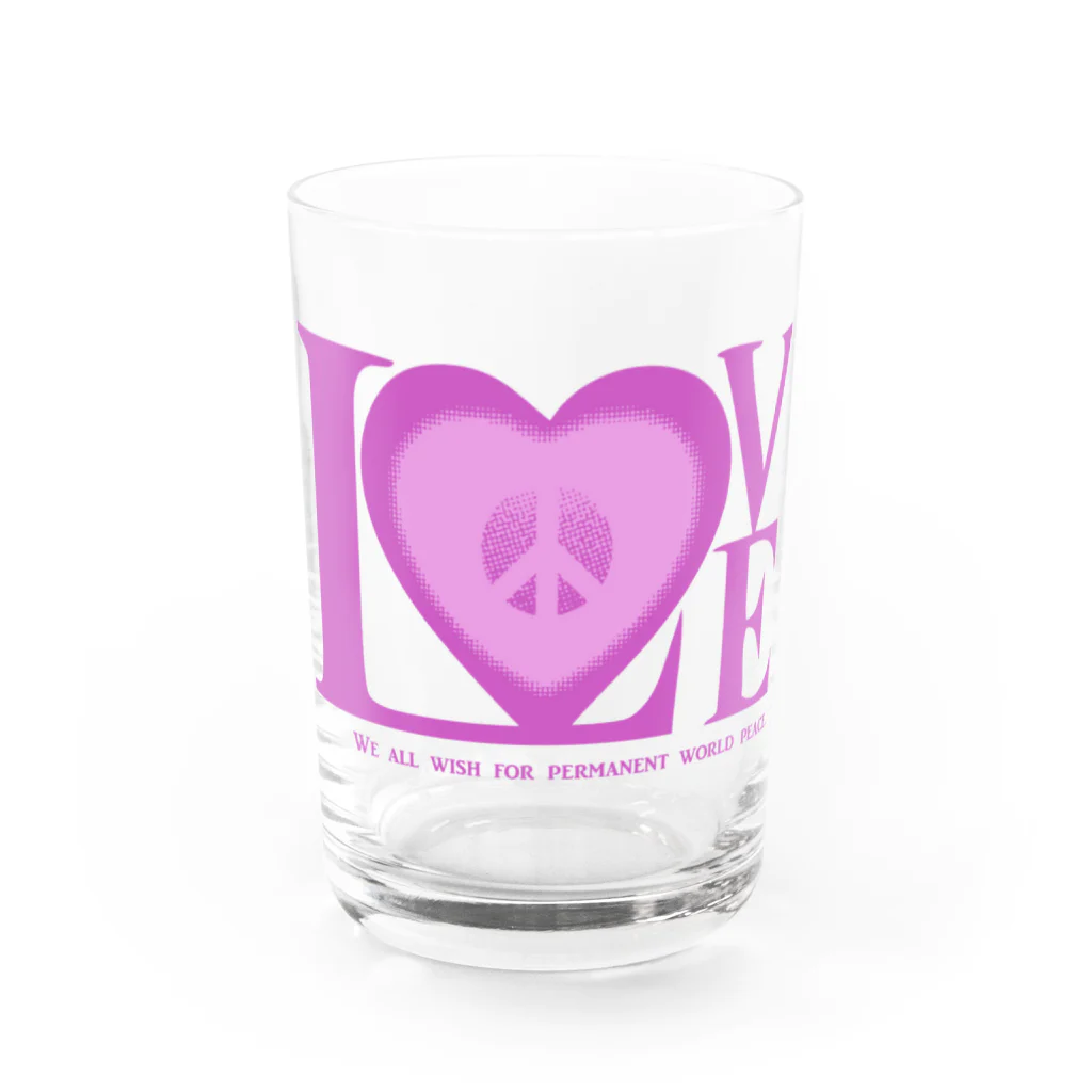 JOKERS FACTORYのPEACE Water Glass :front